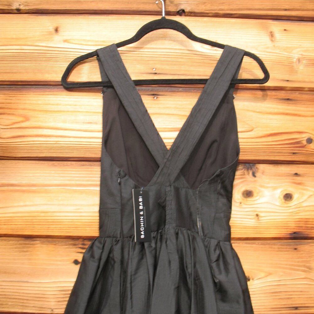 Sachin + Babi Womens Black Kenzia Gown - Picture 12 of 13